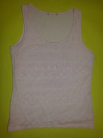 Blusa Bershka sin mangas con holán